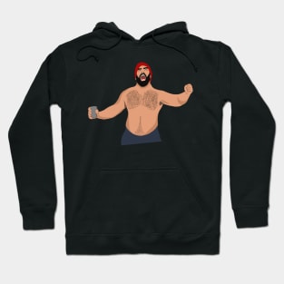 Bare chest hoodie on sale